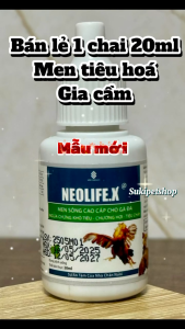 NEOLIFE - ( 20ml ) - SẢN PHẨM DÀNH CHO GÀ CHIM GIA CẦM GIA SÚC... HỖ TRỢ TIÊU HÓA - HÀNG CHÍNH HÃNG UV-VIETNAM