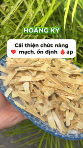 Hoàng kỳ thái lát hàng sạch thơm cao cấp - Túi lớn loại 1kg - Hàng sạch thơm pha trà