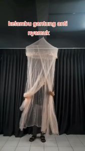 Kelambu Tidur Gantung Kelambu Tempat Tidur Bulat Gantung Curtain Bed by Einstein-Store