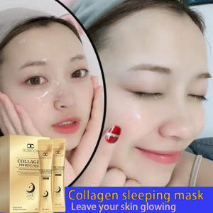 LYDIMOON Collagen anti wrinkle whiteningmask No wash sleeping mask 20pcs hydrate Moisturizing Improves dull skin Lift firm Anti agingfirm