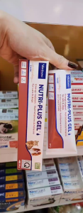 [HSD T5/2027] Gel dinh dưỡng Nutri gel NutriPlus Virbac tuýp 120gr - Dùng cho chó mèo bầu bệnh biếng ăn còi cọc. Nutrigel.
