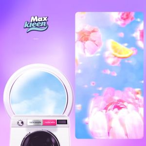 [TĂNG DUNG TÍCH GIÁ KHÔNG ĐỔI] Túi Nước Giặt Xả MaxKleen 3kg8 Hương Nước Hoa Huyền Diệu/ Hoa Nắng