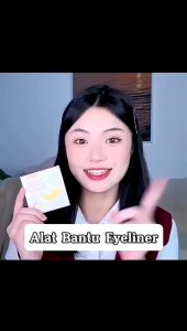 MYX Store 3in1 Applicator Mascara Alat Bantu Aplikator 3 in 1 Eyeliner Eyeshadow Maskara Pelindung Busur Pola Kelopak Mata Makeup Riasan Bulu Gagang Pendek