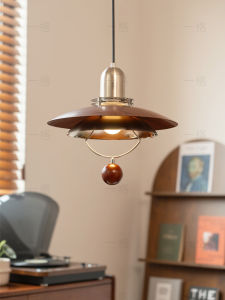 YIGELIGHTING | Mid-Century American Style Dining Room Chandelier Walnut