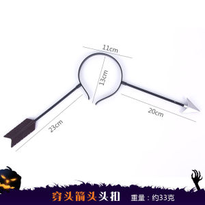 Halloween Headband Fake Bloodstained Kitchen Knife Design Prank Decorative Accessory for Party Performance Costume Decoration