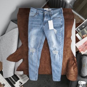 HCM Bigsize Quần Jean Nam big size slimfit co giãn hàng xuất xịn