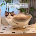 Jiaxun | Space Capsule Style Summer Cat Bed Thin Mint Ball. 