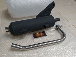 TERBARU Knalpot Adem Bass Copy CMS Beat Scoopy Vario Mio dll