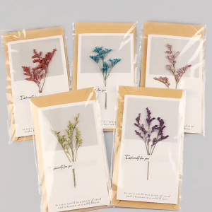 Greeting Card Wishing card Birthday Card - Lover Grass Greeting Card / 贺卡 答谢卡 祝愿卡 生日卡 礼物卡 - 情人草贺卡