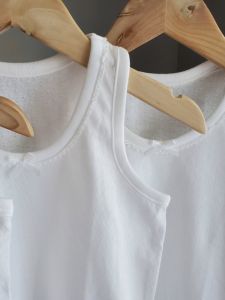 2 Pieces Price Pure Cotton Cool Kids Summer Pure White Vest Boy Girl Baby Sling Childrens Clothing Soft Ultra-Thin Class A