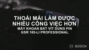Máy khoan vặn vít pin GSR 185-LI