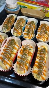 Kertas Alas Kue Oval Lonjong Laminasi: 200 Pcs Anti Minyak