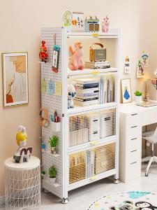 Dustproof Multi-layer Steel Bookcase With Doors
