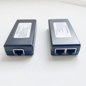 2 Ports POE Repeater 10/100Mbps 1 to 2 PoE Extender with IEEE802.3af/at Plug And Play 48V For PoE Switch NVR IP Camera