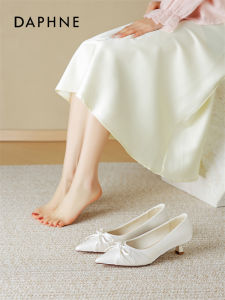 Daphne | Elegant Satin French Pointed Toe High Heels Women Pumps