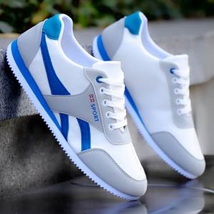 Giày Vải Nam Mùa Xuân Thu Mới Chống Trượt Thể Thao Đế Mềm Thoáng Khí Thường Ngày Dây Giày Vải Đế Cao Su Chống Trượt