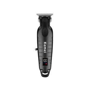 Kemei | Máy Cắt Tỉa Tóc Chuyên Nghiệp Kemei KM-2293 DLC T-Blade Máy Hoàn Thiện Chuyên Nghiệp Lưỡi Cắt Sát Không Khe Hở Màn Hình LED USB Cấu Tạo Hoàn Toàn Bằng Kim Loại Dùng Cho Cả Râu Và Tóc.