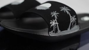 Dilset - Sunset Black Gray | Sandal Slop | Sandal Slide | Sandal Slide Pria | Sandal Murah | Sandal Original