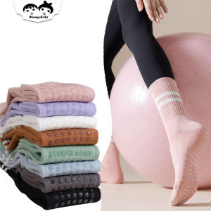 COD Yoga Sock Anti Slip Kaos Kaki Panjang Olahraga Gym Senam Ballet Pilates Wanita KK02