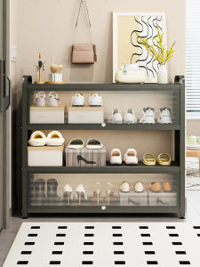 Flinx Steel Shoe Cabinet Indoor Floor Standing Storage Cabinet Multi-layer Storage Rack Home Entrance Hallway Carbon Steel