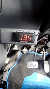 DIGITAL VOLTMETER LED Display 12V Lightweight Car Motor voltage stabilizer Moto Volt Meter Waterproof Shockproof Meter Bateri Kereta Motosikal