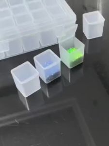 Translucent White Plastic 12-Compartment Organizer Box — Featuring Dividers and a Sealed Lid — High-Capacity Storage Case for Je