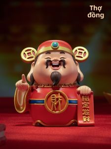 TONGSHIFU | Phụ Kiện Trang Sức Phong Thủy Thần Tài Bằng Đồng
