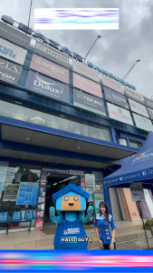 Eden - Pintu Kamar Mandi Wc Upvc Joice A065 A 065 WH Buka Kanan White