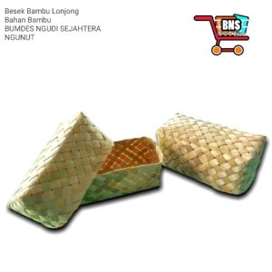Besek Bambu Model Lonjong