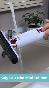 Dụng Cụ Lau Bàn Thông Minh Mini Thấm Hút Nhanh Chống Bám Bẩn Gấp Gọn Tiện Lợi