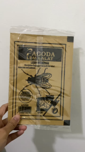 Lem Lalat Kertas Original Pagoda Perangkap Super Lengket 1 pack isi 10 lembar