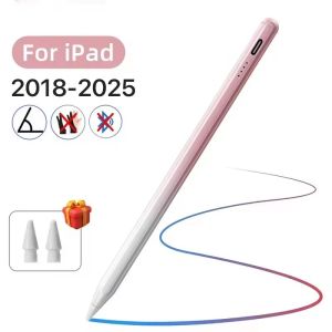 Stylus Pen for iPad 2018-2026Magnetic Adsorption No Bluetooth Double Tap StartPalm Rejection4 LED Indicator for Note Drawing