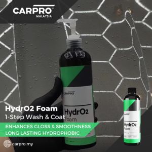 CARPRO HydrO2 Foam- HydrO Wash & Coat in 1 Step - Hand Wash or Foam Gun - Exterior Protection & Maintenance (500ml)