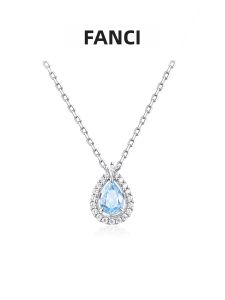 FANCI | Dây Chuyền Bạc Xanh Elegance Sang Trọng