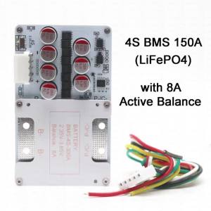 Bảng Bảo Vệ Pin Lithium 150A 4S Lifepo4 Với Bộ Cân Bằng Hoạt Động BMS 5A Cho Pin 12V Khởi Động Xe Máy Ô Tô