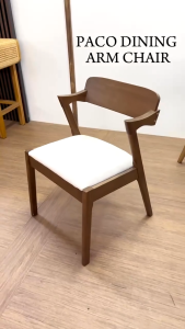 Dining Arm Chair / Kerusi Makan / Design Arm Chair / ATTIC FURNITURE PC DINING ARM CHAIR