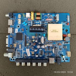 Mb mobo mainboard main board mesin led tv POLYTRON PLD 24T8511 PLD24T8511 PLD 24T8511S 24T8511S 24T8511/S copotan