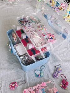 ชุดการ์ดกาว ชุดสติกเกอร์การ์ด Goo น่ารัก ของเล่นสําหรับเด็กผู้หญิง กาวครีม DIY ชุดทำพวงกุญแจ diy อุปกรณ์เรซิน สติกเกอร์ส