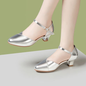 HUAGUJI | Leather Latin and Ballroom Dance Shoes Soft Bottom