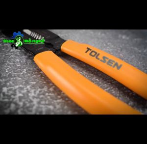 Kìm tuốt dây điện đa năng Tolsen 38052-Kìm cắt dây điện bấm cos cắt ốc tuốt dây - KIOT ĐỒ NGHỀ