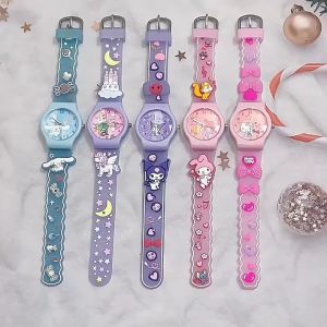Jam Tangan Anak 3D Sanrio Import Lucu Melody Kuromi Cinamorol SAN3D