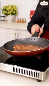 Vantage Non-Stick 28cm Frying Pan  (2.5L/ H:5.0cm)(Maroon Glitter Series)