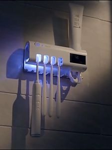 Electric toothbrush sterilizer UV drying smart travel mini portable toothbrush disinfection boxERIP