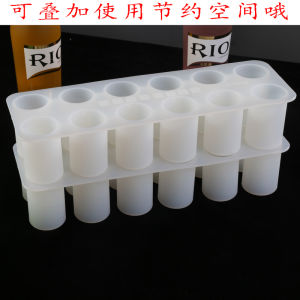 ถ้วยน้ำแข็งแบบเปิดฝาพิมพ์ลาย ช่องรับน้ำแข็งแบบรูกลาง ถ้วยน้ำแข็งแบบอัดแข็งไดอะซิลิโคน ช่องรับน้ำแข็งแบบเป็นรู