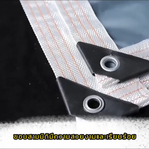 ผ้าใบใสกันฝน กันน้ำ 100% ผ้าใบกันฝน(มีตาไก่) ส่งผ่านแสง 95% กันสาดใส ผ้าใบกันแดดกันฝน ผ้าใบใสพลาสติก ผ้าใบกันฝนหนา ผ้าใบกันน้ำ พลาสติกใสกันฝน ผ้ายางใส