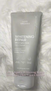 Luxe Organix Whitening Repair Ultra Light Glow Foam Cleanser 150g