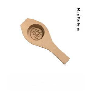 Juglans Wood Solid Wooden Moon Cake Green Bean Cake Mold Chinese Style Year Cake Forming Tool Wedding Celebration New Year