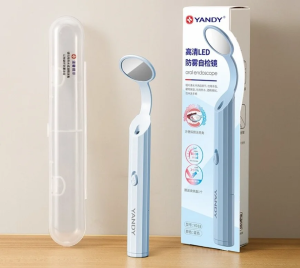 Yandy | Fog Resistant Lighted Dental Inspection Mirror High Definition Home Use