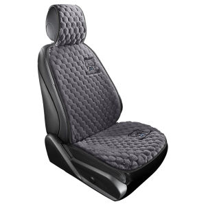 ZHONGMIAO | Winter Fleece Car Seat Cover for Rear Seats