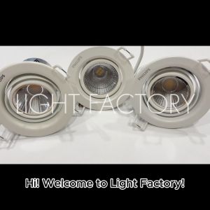 Philips LED Eyeball 59776 Pameron 7W Recess Spotlight SL201 4.5W RS280 SL260 DL260 Ceiling Light Downlight Lampu Siling